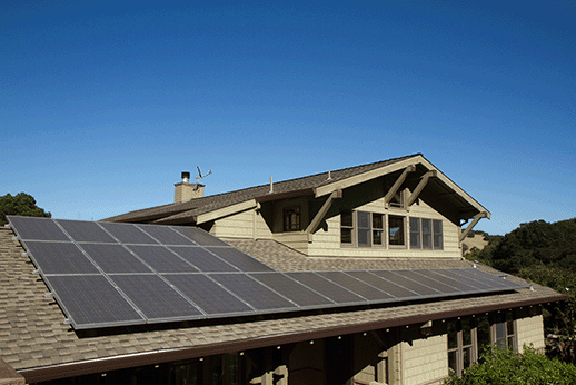 Home with solar panels and refreshed exterior in Illinois